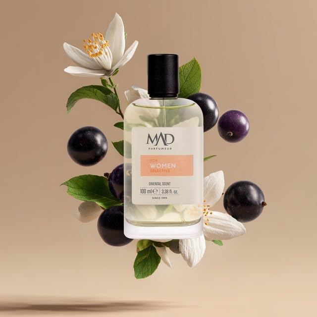 Alternative view of Mad W201 Selective Eau de Parfum (EDP) 100 ml Kadın Parfüm – Siyah Frenk Üzümü, Yasemin ve Vanilya ile Tatlı Zarif ve Oryantal