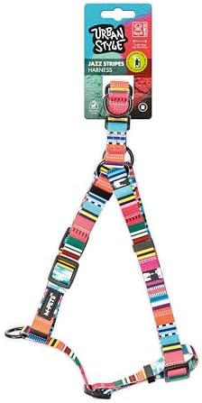 M-Pets Style Stripes Göğüs Tasması M