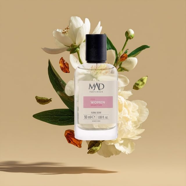 Mad W150 Selective Eau de Parfum (EDP) 50 ml Kadın Parfüm – Zencefil, ve ile Baharatlı, Çiçeksi, Kalıcı Kadın Parfüm
