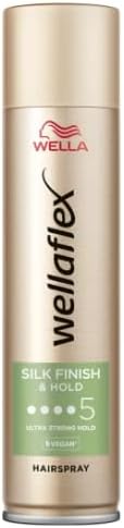 Wellaflex Silk Finish & Hold İpeksi Bitiş Ve Tutuş Sağlayan Saç Spreyi Ultra Strong Hold - 250 ml