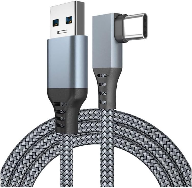 Vr5 Usb3.2 Oculus 3/2/1 Pico 4 Aksesuarları ve PC/Steam VR, 5Gbps Yüksek Hızlı PC Veri Aktarımı, VR Kulaklık, Oyun Bilgisayarı, Sanal gerçeklik gözlüğü uyumlu 5 metre