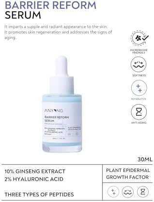 Alternative view of Anyong Bariyer Onarıcı, Kırışıklık ve Yaşlanma Karşıtı Serum (Hyalüronik Asit & Peptit & Seramid & Ginseng)