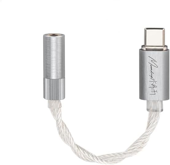 -A 32Bit/384kHz Portable DAC/AMP w/Mic (3.5mm) Taşınabilir, Mobil Yüksek Performans DAC/AMP 3.5mm TRRS çıkışlı USB-C Ses Kartı MAC, PC, Akıllı telefonlar