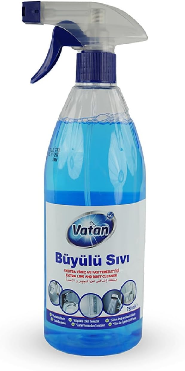 Büyülü Sıvı Mavi Kireç ve Pas Çözücü 750 ml
