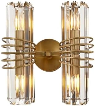 Alternative view of AP-60398-2E Eskitme Kaplama Aplik E14 Metal Kristal 30x20cm