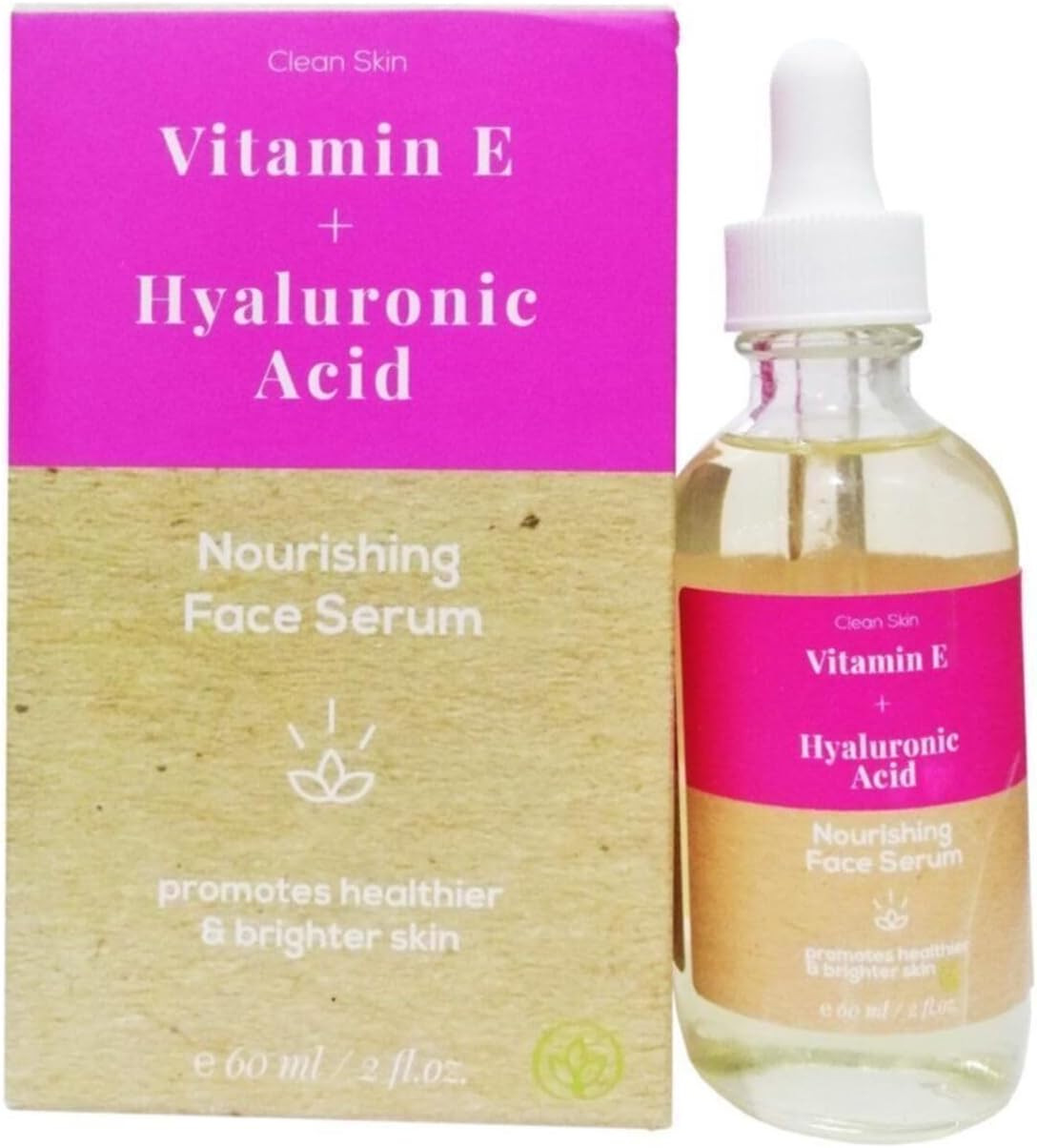 Alternative view of Clean Skin Vitamin E Hyaluronic Acid Yüz Serumu 60 Ml