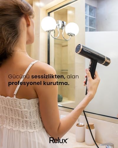 Relux RHD9190B Keratin Care BLDC Motor Saç Kurutma Makinesi 1900W