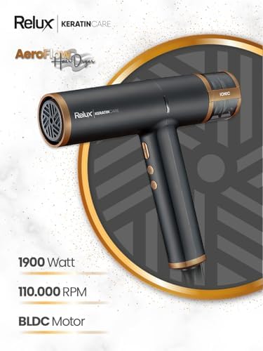 Alternative view of Relux RHD9190B Keratin Care BLDC Motor Saç Kurutma Makinesi 1900W