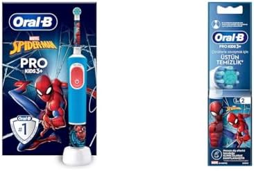 Alternative view of Oral-B Çocuk Şarjlı/Elektrikli Diş Fırçası D103 + Oral-B Çocuk İçin Şarjlı Diş Fırçası Yedek Başlığı 2 Adet