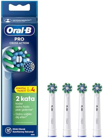 Alternative view of Oral-B Pro Series 1 Mavi Elektrikli Diş Fırçası, 1 Diş Fırçası Başlığı, Tasarımı + Oral-B Action X-Filament Şarjlı Diş Fırçası Yedek Başlığı 4 Adet