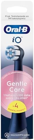 Alternative view of Oral-B iO 2 Şarjlı Diş Fırçası – Gece Siyahı + Oral-B iO Gentle Care Siyah Diş Fırçası Yedek Başlığı 4 Adet