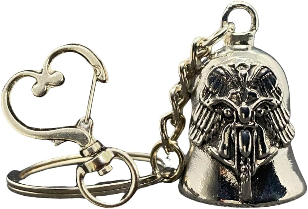 Alternative view of Çelik Anahtarlık Şans Çanı Bell Koruyucu Melek Model Koruyucu Motosiklet Luck Bell