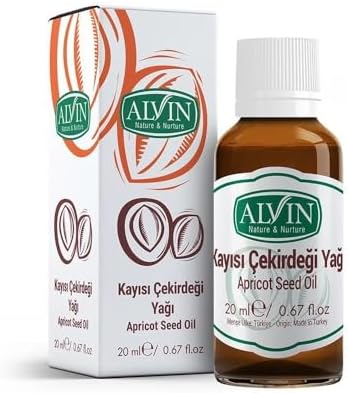 Alternative view of Alvin Kayısı Çekirdeği Yağı, Soğuk Sıkım,Yüzde Yüz Saf ve Doğal, 20 ml