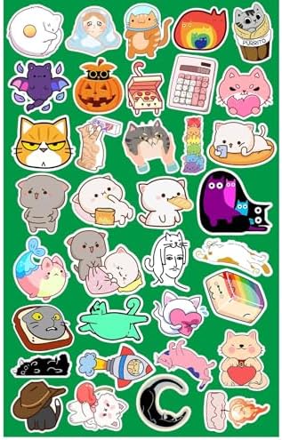 Alternative view of Komik Cats Seri 3 Telefon Laptop Notebook Tablet Defter Matara Stiker Etiket