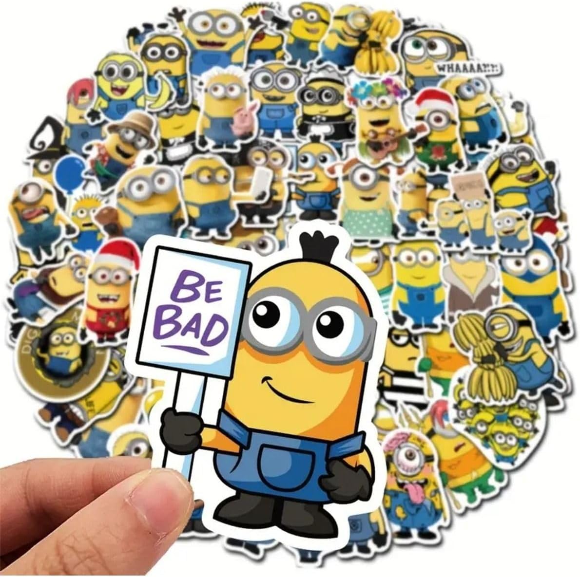 50'Li Minions Minyonlar Set Laptop Notebook Tablet Seti