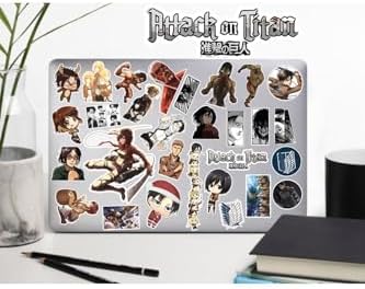Attack On Titan Seri 2 Telefon Laptop Notebook Tablet Defter Matara Stiker Etiket