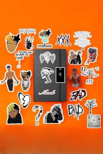 Alternative view of Xxxtentacion Paketi/Bullet Journal Defter Çıkartma Ajanda Laptop Etiket, 8749685498654163