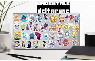 Alternative view of Undertale Telefon Laptop Notebook Tablet Defter Matara Stiker Etiket