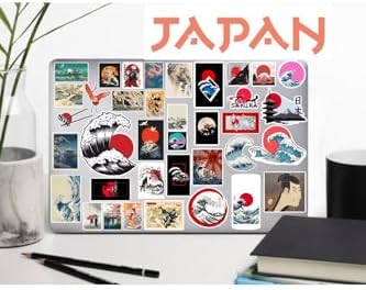 Alternative view of Art Katsushika Hokusai Telefon Laptop Notebook Tablet Defter Matara Stiker Etiket