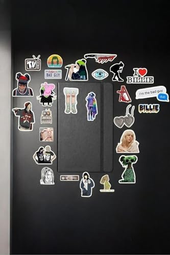 Alternative view of Billie Eilish Paketi/Bullet Journal Defter Çıkartma Ajanda Laptop Etiket