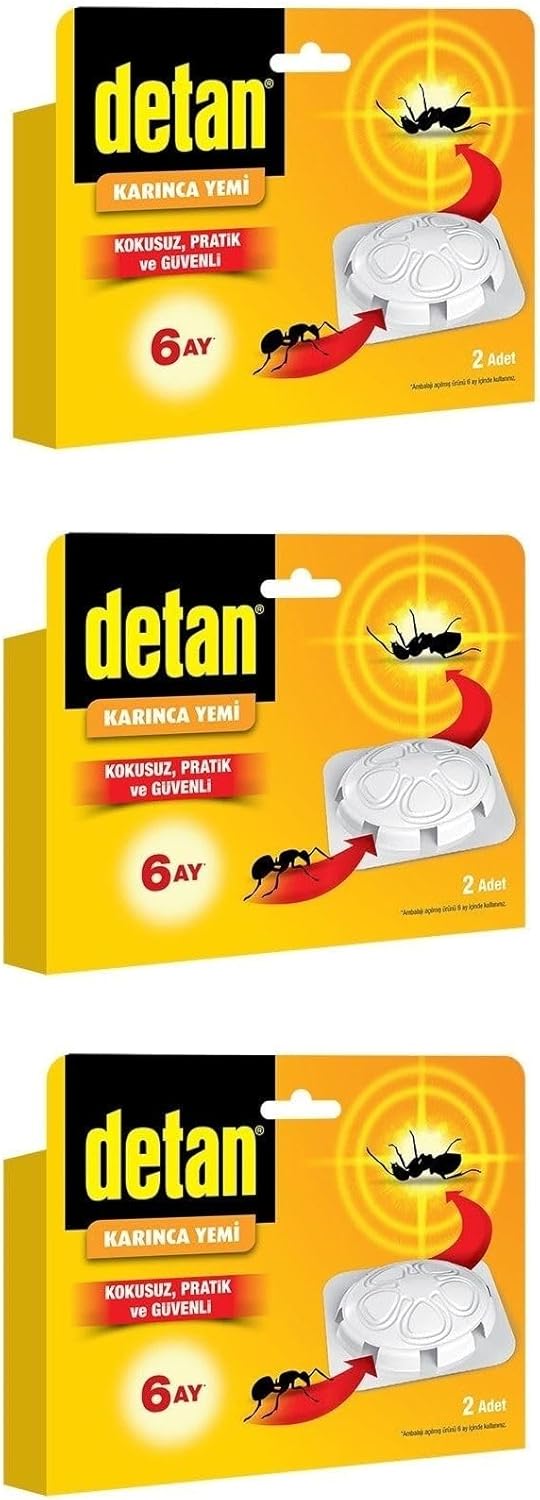 Detan Karınca Yemi 2'li X 3 Adet Kzmprt