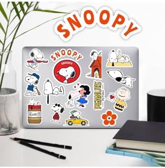 Snoopy Peanuts Notebook Tablet Telefon Ajanda Laptop Defter Seti
