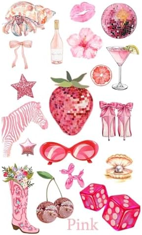 Pink Vsco Laptop Tablet Telefon Ajanda Bullet Journal Motor - Etiket