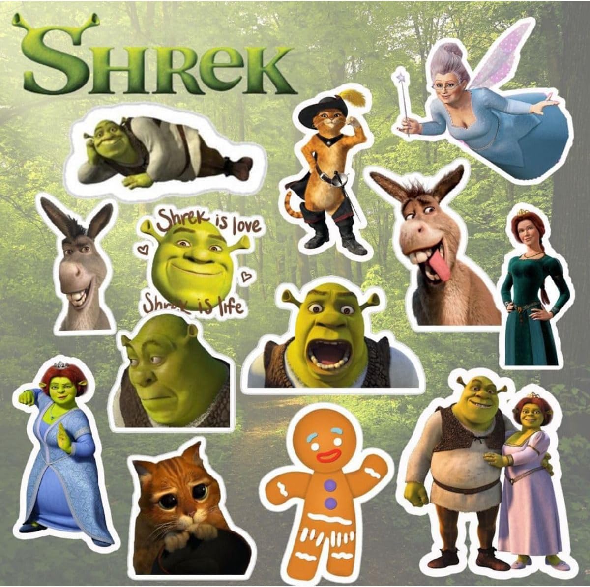 Shrek Seti | Laptop Notebook Telefon Etiket