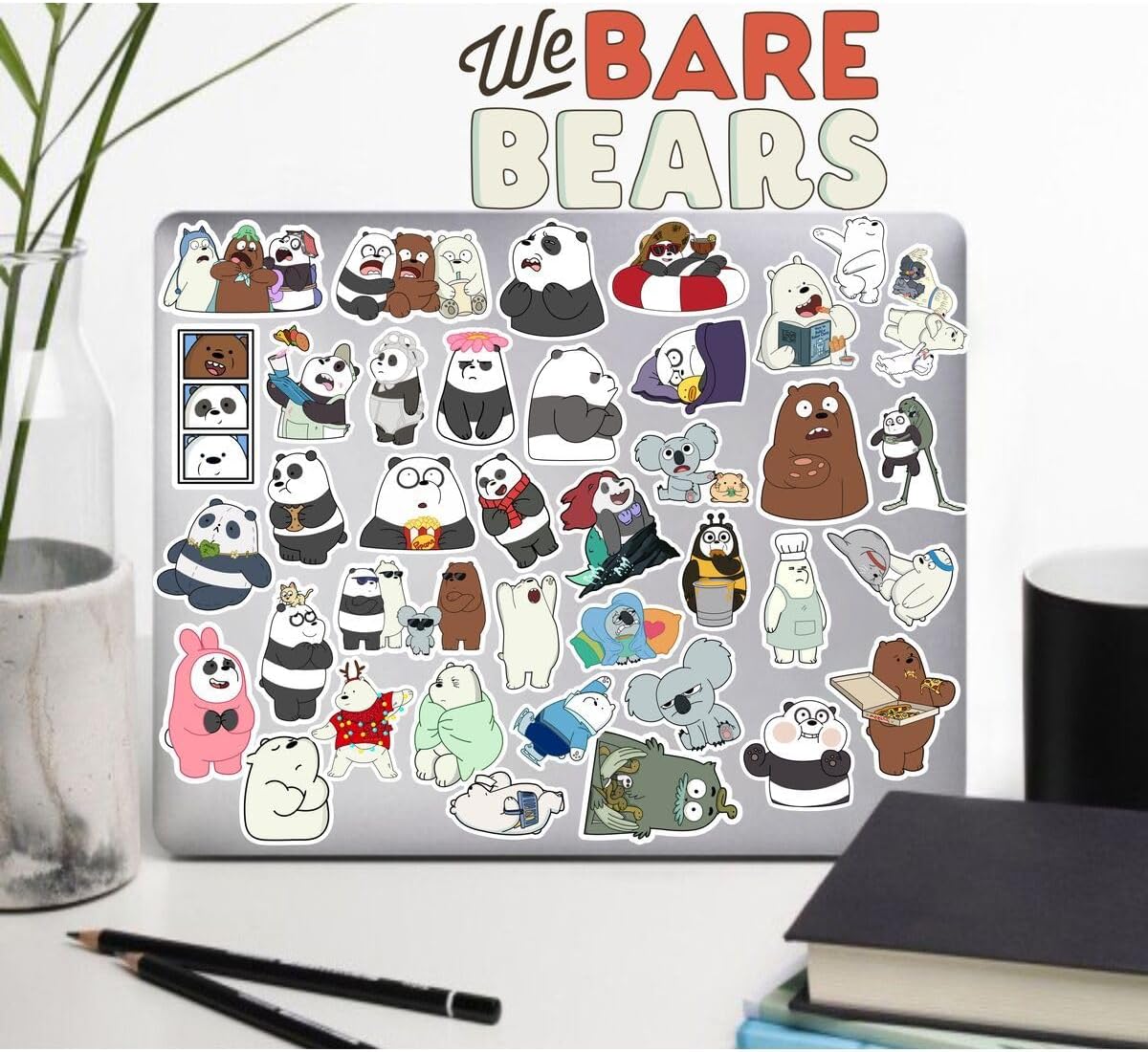 Alternative view of We Bears Kafadar Ayılar Seri 3 Telefon Laptop Notebook Tablet Defter Matara Etiket