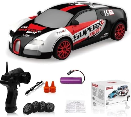 RC Uzaktan Kumandalı 15 Km/h Hız Yapan 4X4 Arabası Tekerlekleri Değiştirilebilir Parkur Arabası Ekstra Ekipmanlarla