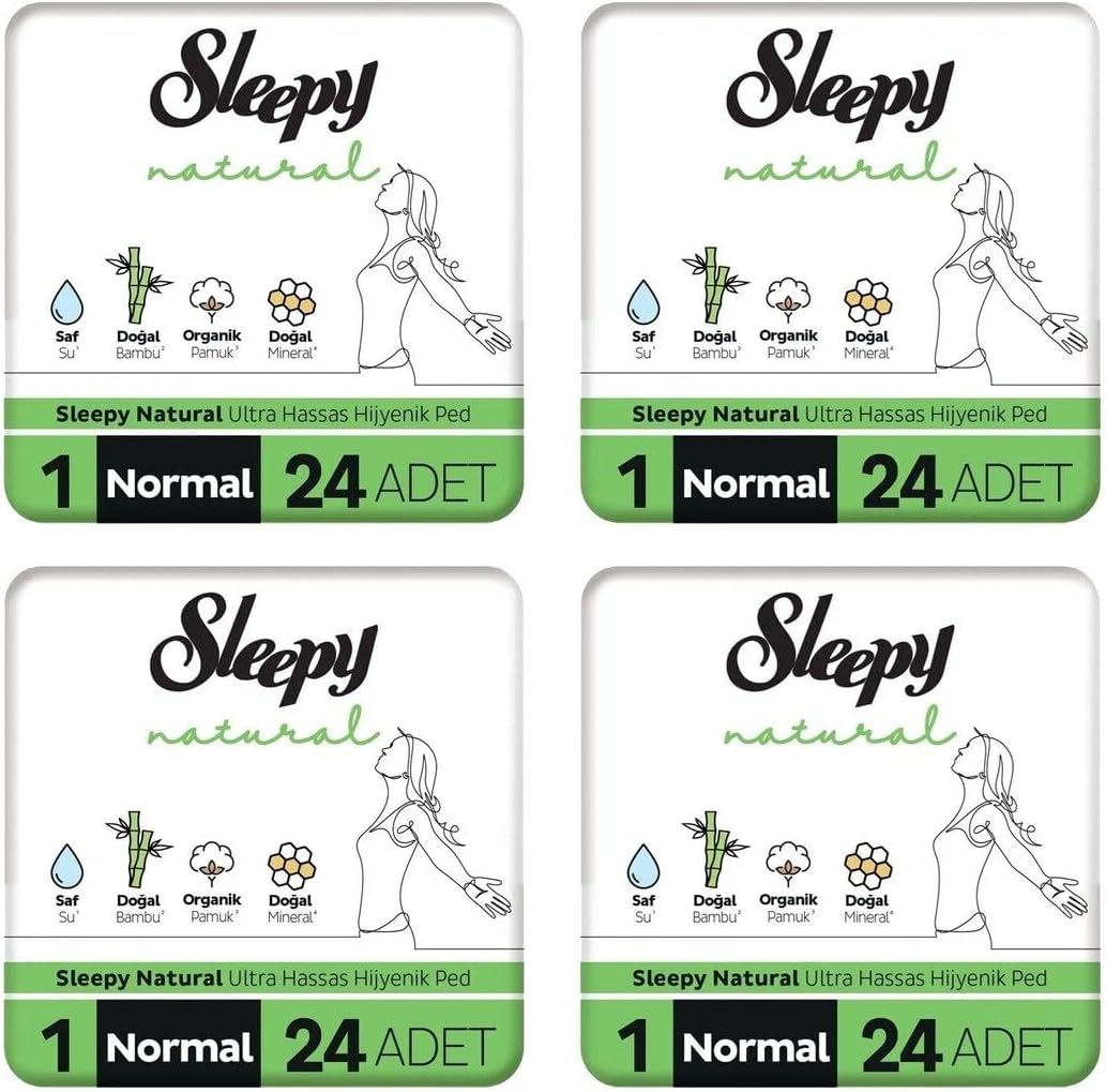 Alternative view of Natural Ultra Hassas Hijyenik Ped Normal 24 lü x 4 Paket