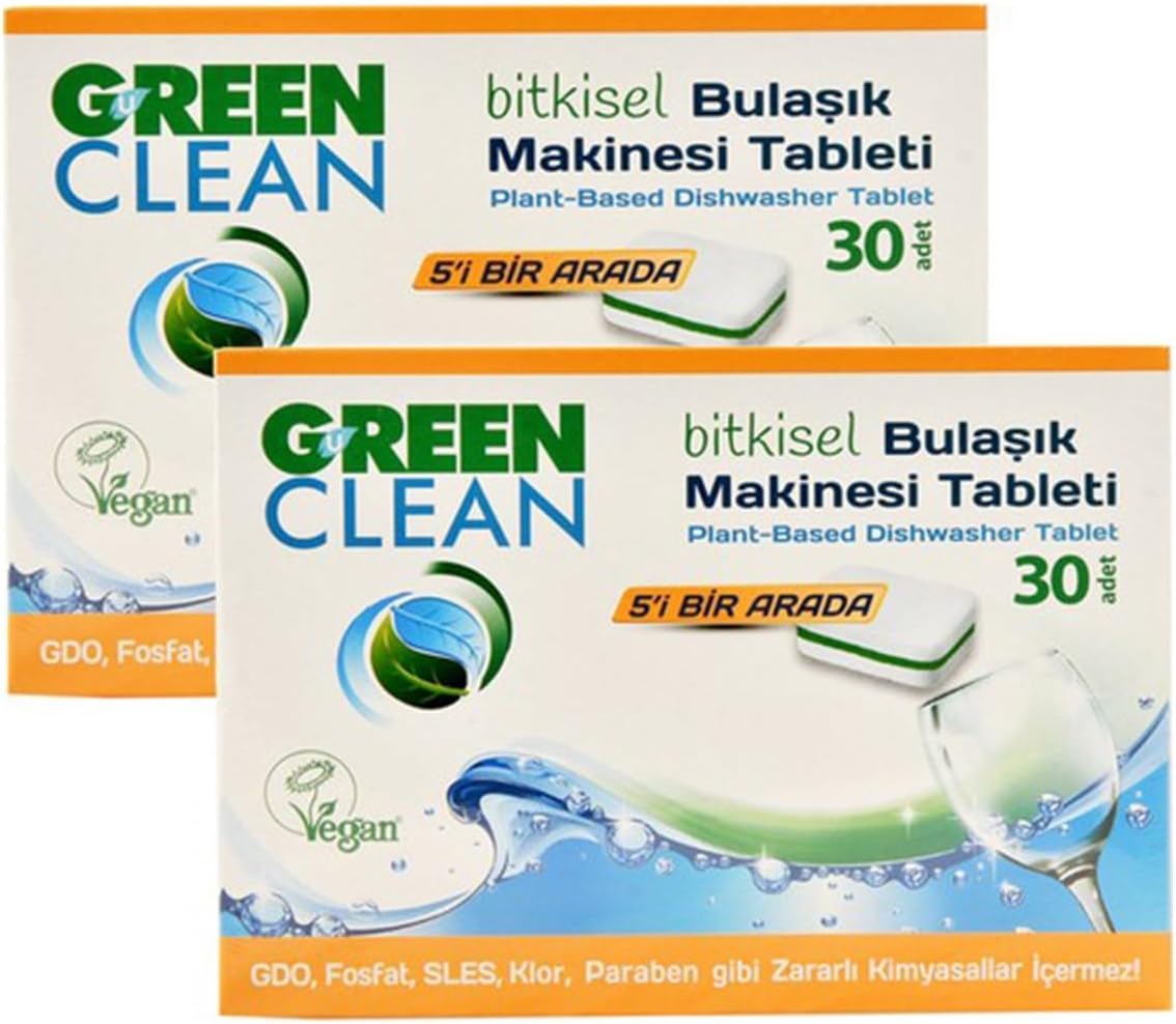 Alternative view of U Green Clean Green Clean Bitkisel Bulaşık Makinesi Tableti 30'lu x 2