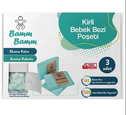 Alternative view of 500X3 Adet Kirli Bebek Bezi Kapasiteli Çöp Poşeti