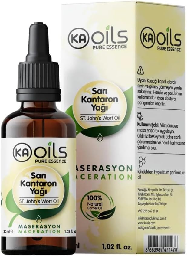 Alternative view of Sarı Kantaron Yağı 30 ml | Zeytinyağında Masere Edilmiş | St. ’s Wort Infused Oil | Cilt Onarıcı & Yatıştırıcı Bakım | 100% Pure & Doğal Bitkisel Yağ – Katkısız & Geleneksel Üretim