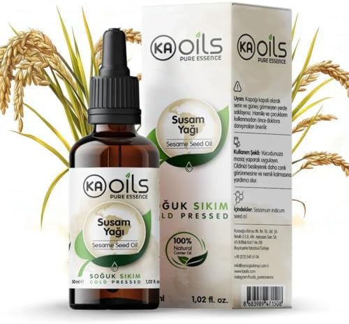 Alternative view of Susam Yağı 30 ml | Soğuk Sıkım - 100% Pure & Natural Sesame Oil | Cilt ve Saç Bakımı İçin Doğal Nemlendirici | Masaj, Aromaterapi ve Taşıyıcı Yağ