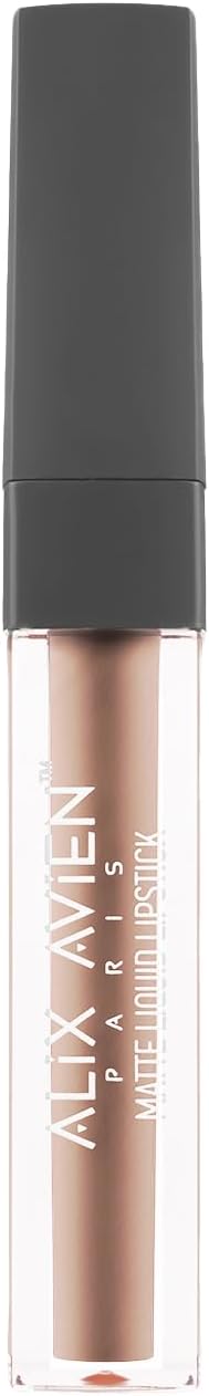 Alix Avien Uzun Süre Kalıcı Kadifemsi Kuruma Yapmayan Mat Likit Ruj Lipstick 507 Dark Dusty Pink