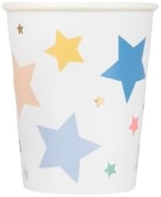- Happy Birthday Stars Cups - Happy Birthday Yıldızlar Bardaklar (x8)