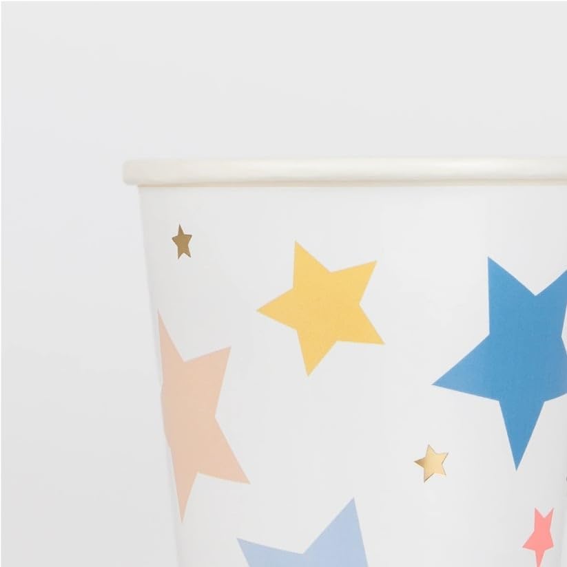 Alternative view of - Happy Birthday Stars Cups - Happy Birthday Yıldızlar Bardaklar (x8)