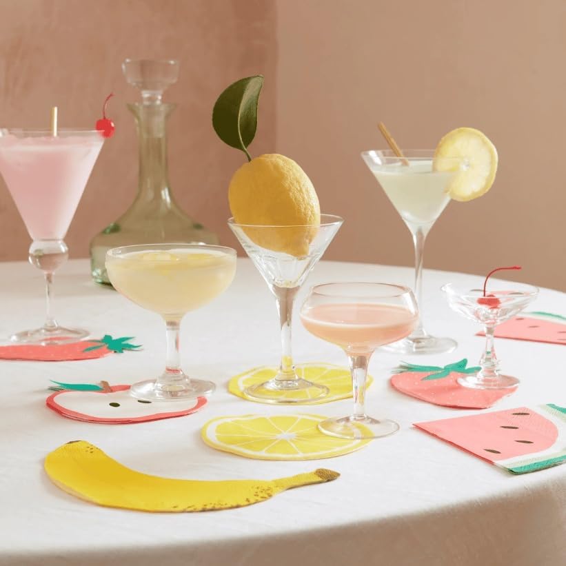 - Strawberry Napkins - Çilek Peçeteler (x16)
