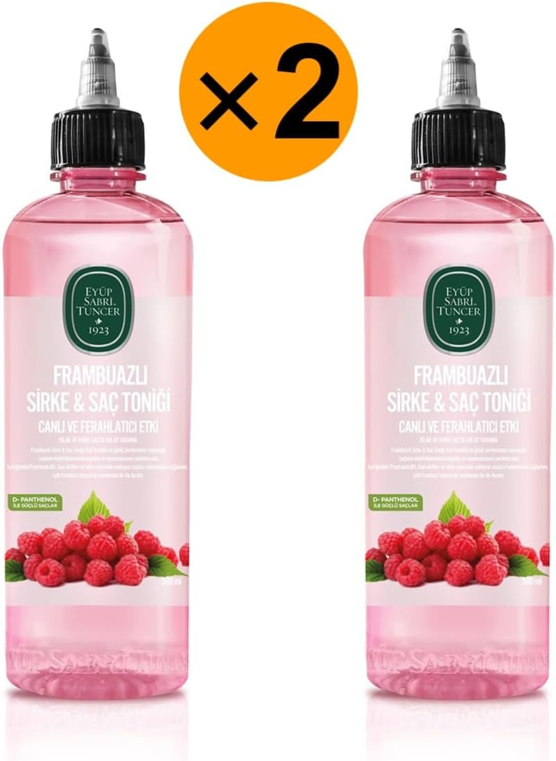 Frambuazlı Sirke & Saç Toniği 500 ml x 2