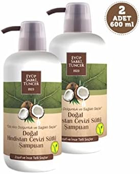 Alternative view of Doğal Hindistan Cevizi Sütlü Şampuan 600 ml x 2