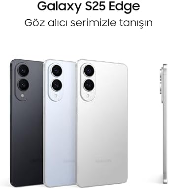 Alternative view of Galaxy S25 Edge, Yapay Zeka(AI) Telefon, 12GB RAM, 512GB Hafıza, Titanyum Buz Mavisi, Galaxy AI, Akıllı Telefon, 200MP Kamera, Uzun Pil Ömrü (Türkiye Garantili)