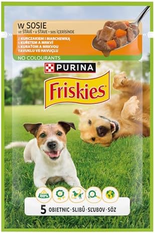 Alternative view of Friskies Yetişkin Köpekler için Tavuklu Sebzeli Yaş Mama 85 Gram