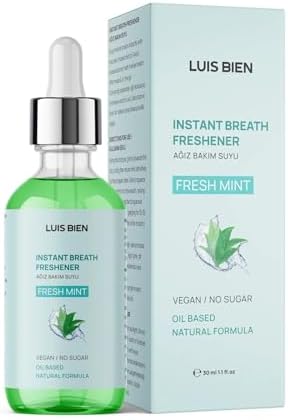 Luis Bien Nane Aromalı Vegan Ağız Bakım Suyu Ağız Kokusu Önleyici Damla 30 ml