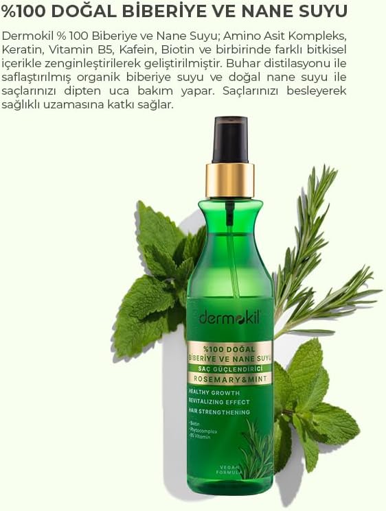 Alternative view of 250 ml Biberiye Nane Saç Güçlendirici Tonik