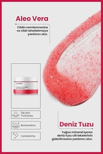 Luis Bien Karpuz Özlü Leke ve Batık Giderici, Onarıcı ve Besleyici Vücut Peelingi 300 gr