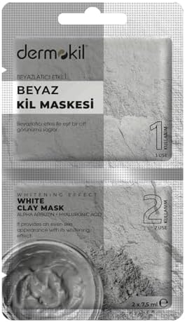 Beyazlatıcı Etkili Kil Maskesi 2x 7.5 ml