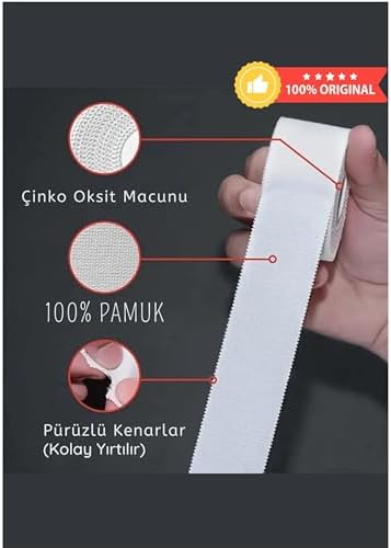Alternative view of NutraBella Rijit Fiksasyon Yapışkanlı Sporcu Bandajı 3.7cm X 13 Mt Voleybol,boks,basketbol,futbol