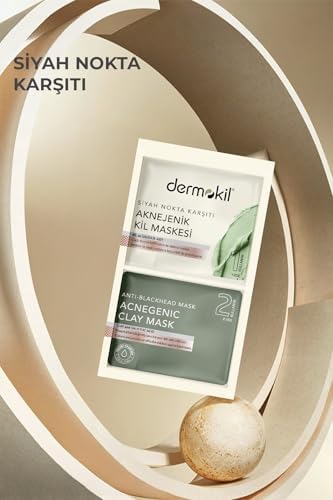 Siyah Nokta Karşıtı Kil Maske 2x7.5 ml