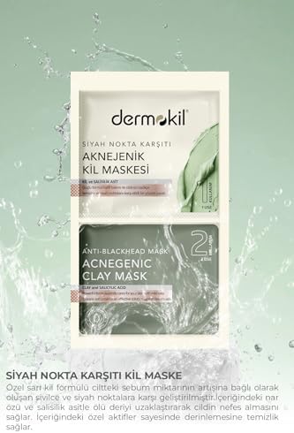 Alternative view of Siyah Nokta Karşıtı Kil Maske 2x7.5 ml